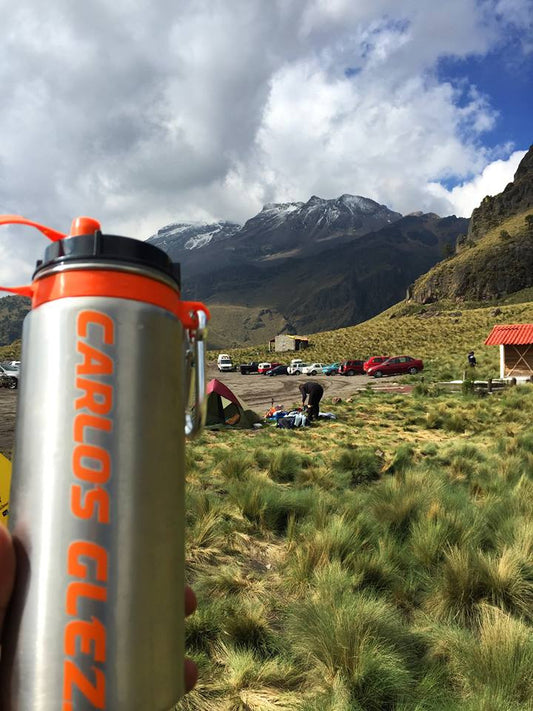 Filtro de agua para ascenso volcán iztaccihuatl