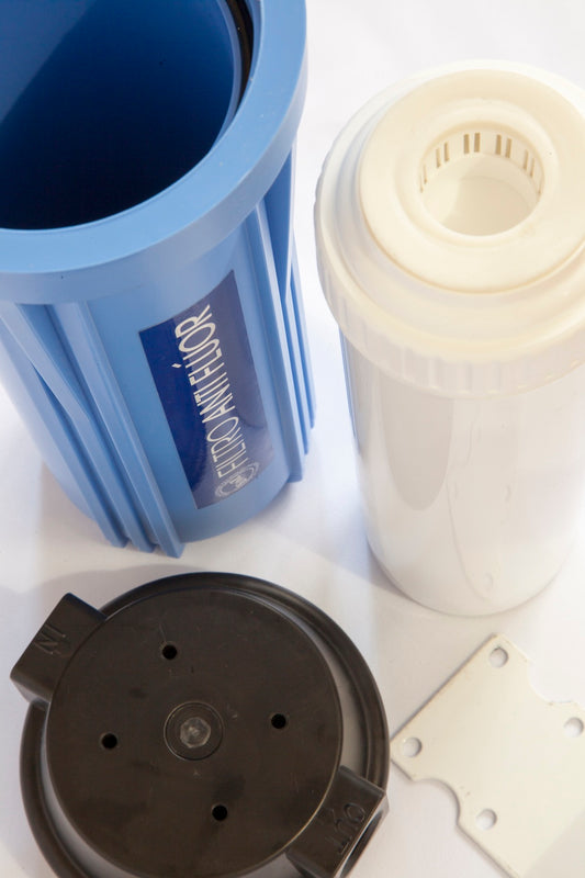 Filtro de agua para fluor - 2.5x10 pulgadas- certificado NSF61