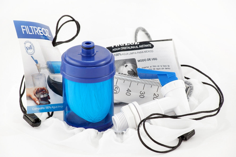Filtro de agua para emergencias o zona rural FiltrEOZ