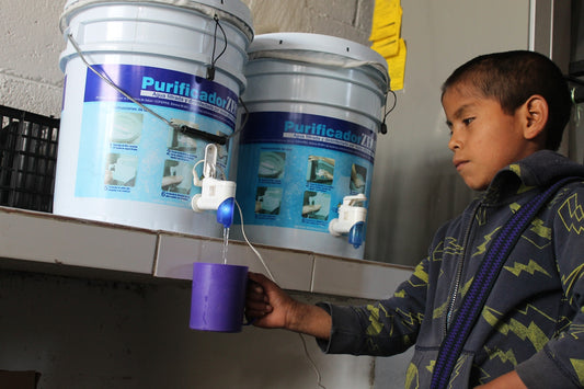 Instalación de filtros de agua y estudios de parasitismo en escuelas rurales de Chiapas