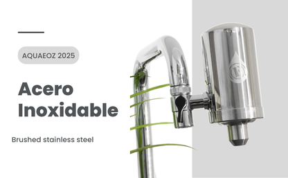 filtro purificador agua para llave acero inoxidable cocina casa hogar