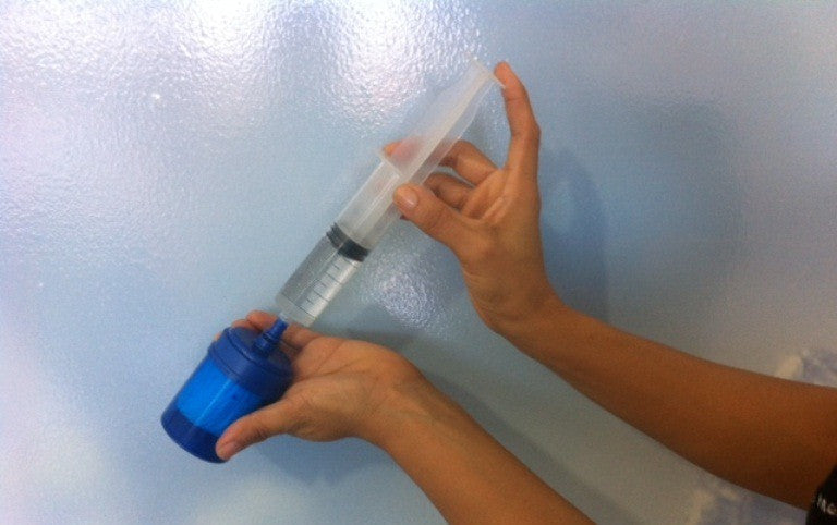Filtro de agua con fibras huecas + contenedor 60L y triple llave | Para escuela rural