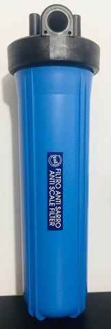  SpiroPure Filtro de agua de polifosfato de 20 x 2.5 pulgadas,  filtro antiincrustaciones de 20 pulgadas, filtro de agua dura, inhibidor de  incrustaciones, suavizador de agua sin sal para ducha, fregadero