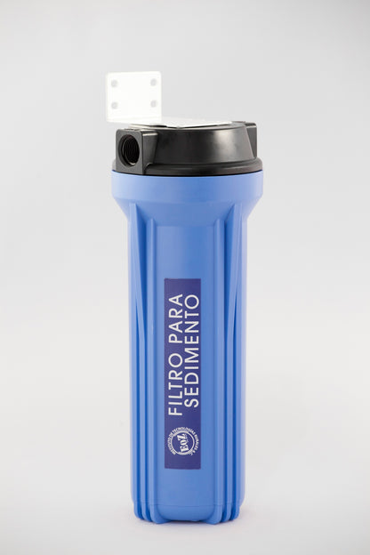Filtro de agua para sedimento marca hydronix | plisado 10 micras | 2.5 x 10 pulgadas