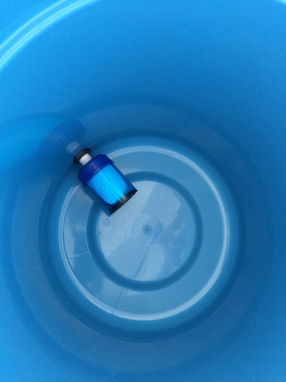 Filtro de agua rural con fibras huecas + contenedor 40 litros | FiltrEOZ 40L
