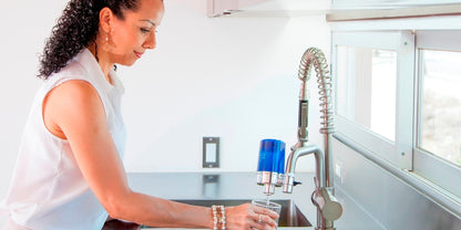 Filtro de agua para grifo AquaEOZplus® + 2 repuestos