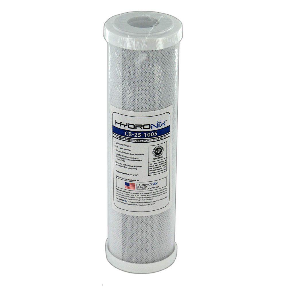 repuesto para filtro de agua con bloque de carbon activado 