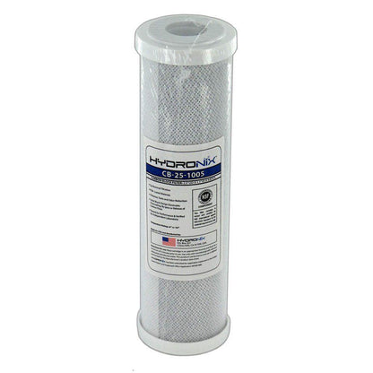 Filtro de agua con carbón activado de bloque | 4.5 x 20 pulgadas