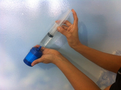 Filtro de agua de fibras huecas + cubeta 20 litros | FiltrEOZ rural